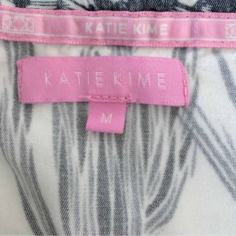 Katie Kime Marfa Toile Pajama Top Size M - Picture 6 of 11